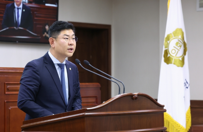 순천시의회 장경원 의원, 순천만IC 통행료 폐지 촉구
