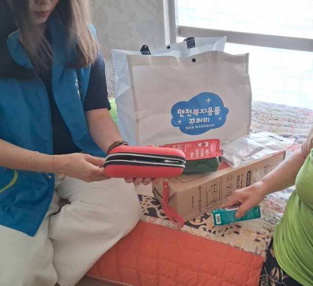 일로읍 복지안전협의체, 스마트희망배달 돌봄사업 추진