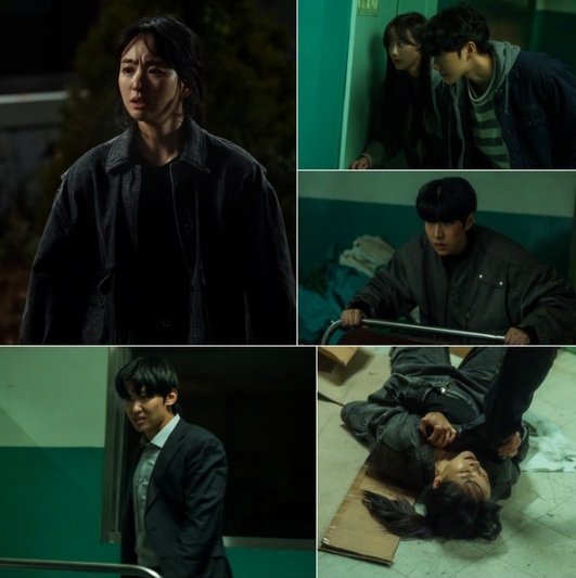 '아이쇼핑' 원진아, 끝내 무너지나? 김진영에게 밟힌 채 절체절명의 위기!