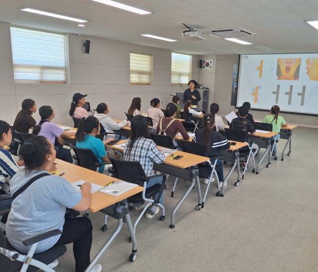 고성군, 외국인 계절근로자 대상 ‘한국어 교육 프로그램’ 운영
