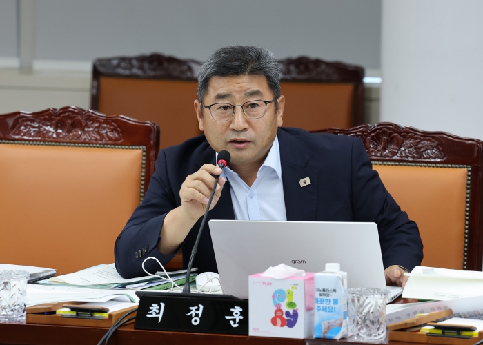 최정훈 전남도의원 “기금 90억 전출, 예산안 확인 어려워”