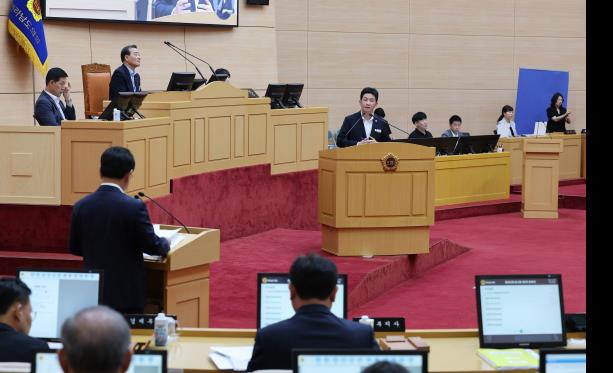 김진남 전라남도의원, ‘반려견 헌혈 체계 구축 촉구’