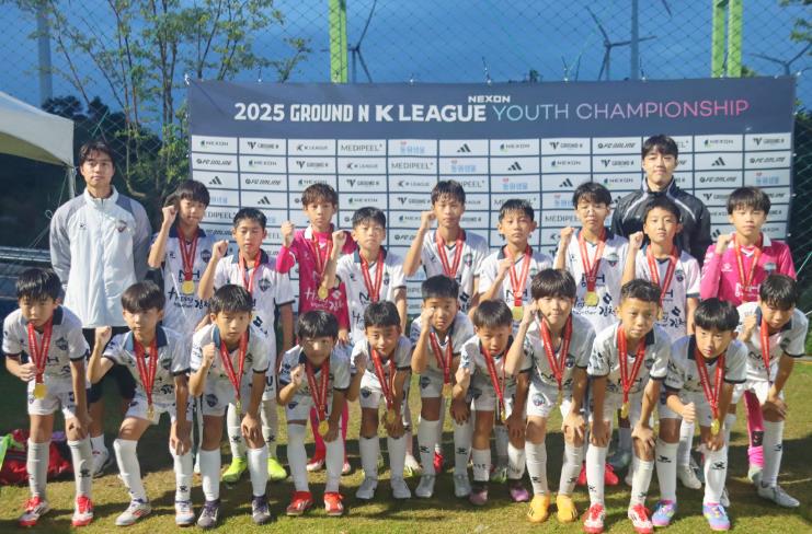 ‘첫 국제대회’ 김천상무 U12, ‘2025년 레이펑컵 전국청소년축구초청대회’ 참가! 중국 푸순서 개최