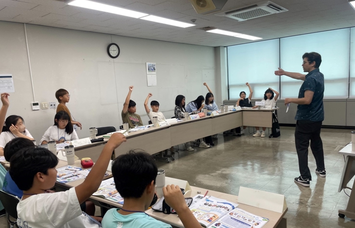 평창군 청소년, 3년째 한국외국어대학교로 떠나요