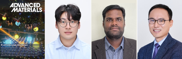 경상국립대학교 최명룡 교수팀, 암모니아·전력 생성 동시 가능한 이중 단일원자 촉매 개발