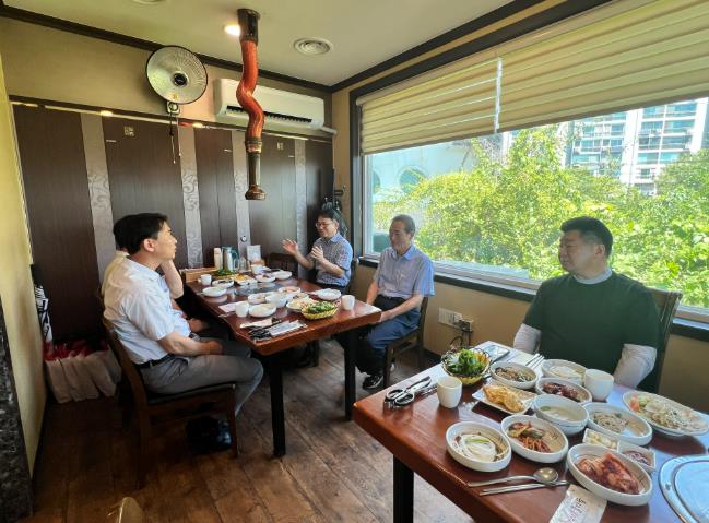 서구 갈마1동, 공동주택 관리사무소장 간담회 개최
