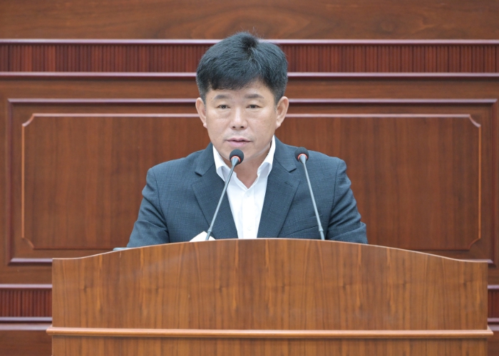 연천군의회 박운서 의원, 5분 자유발언