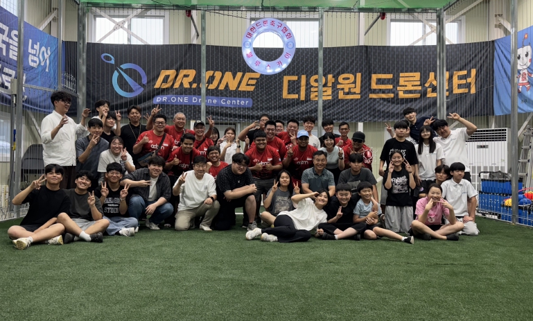 싱가포르 드론축구 대표팀, 전주드론축구월드컵 대비 최종 담금질