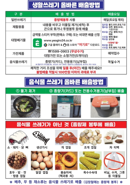 울진군, 피서철 맞이 쓰레기 관리대책 시행