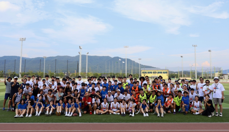 대한미식축구협회 2025 플래그풋볼 한·일 교류전, 대구광역시 군위군에서 성황리 개최