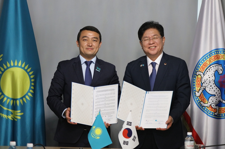 부산시의회, 카자흐스탄 알마티시의회와 우호교류협약 체결