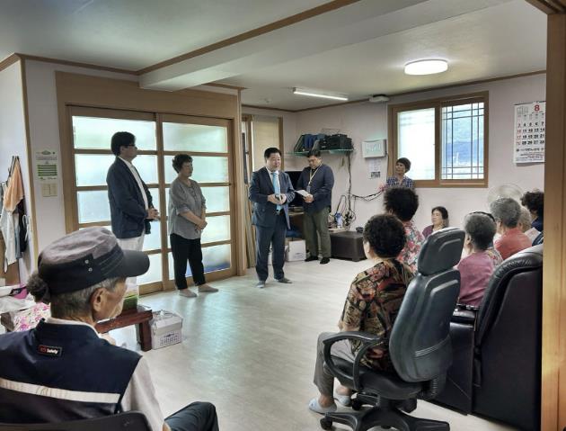 포천문화관광재단, 하성북2리 경로당서 문화예술 상생 간담회 개최