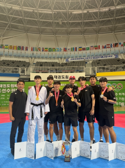 김포시청 태권도팀, 태권도원배 남자일반부 종합3위 쾌거