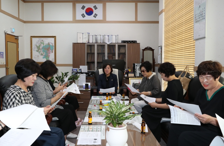 이양임 의원, 남구 서로나눔회와 민생간담회 개최