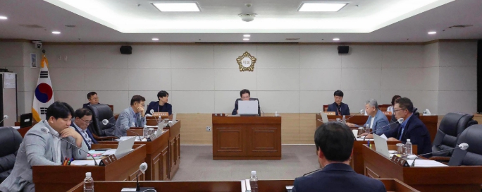 옹진군의회, 제250회 임시회 마무리