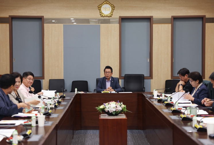 평택시의회, 8월 임시 의원간담회 개최