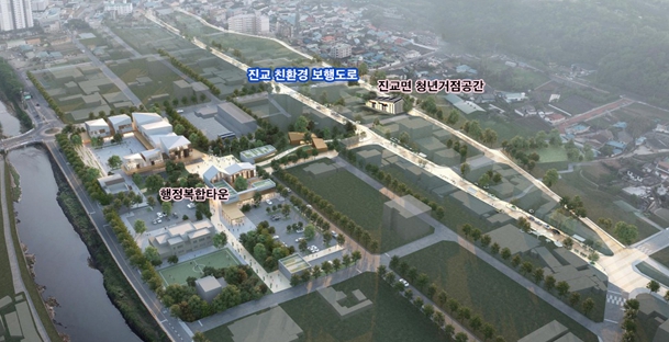 하동군, ‘진교 친환경보행도로 조성사업’국토부 지역개발 공모 최종 선정