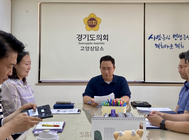 경기도의회 변재석의원, 고양시 초등학교 아이들의 우수농산물 먹거리 급식 예산 지켜야...