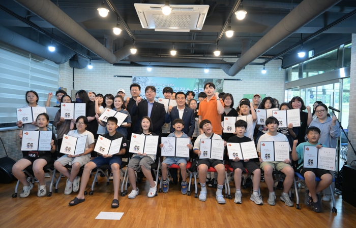 청소년의 꿈이 자라는 논산…논산문화예술전문학교, 웹툰창작소 수료식 개최