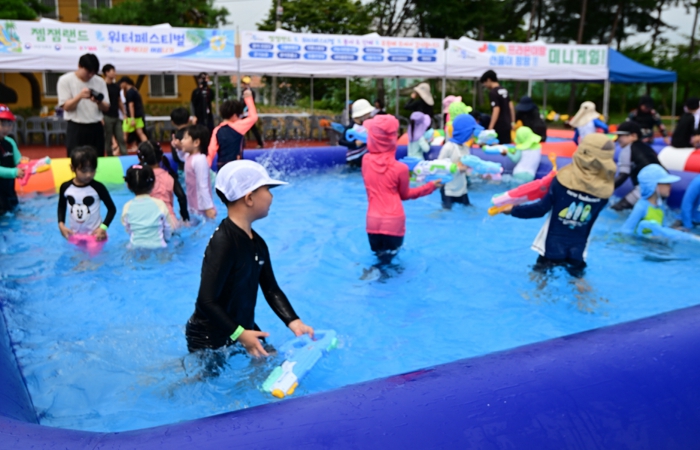 논산시 광석청소년방과후아카데미 ‘워터페스티벌-젬잼랜드’ 온 마을이 참여한 여름나기 축제!