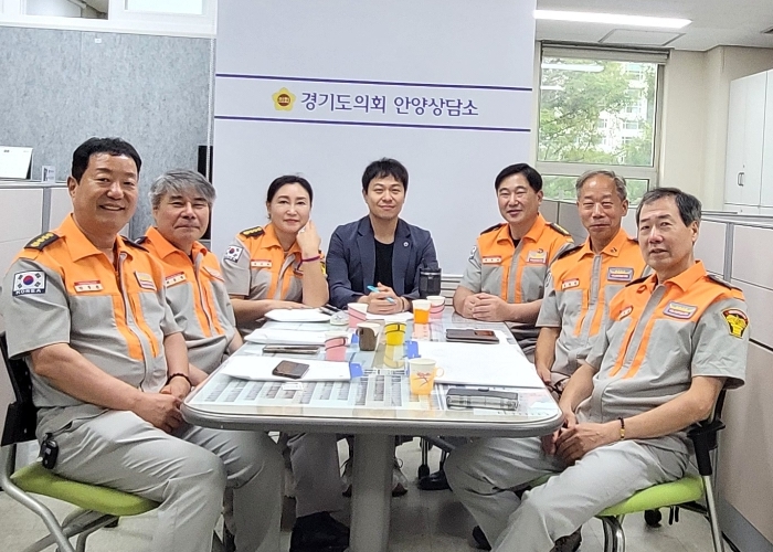 경기도의회 유영일부위원장, “ 안양시 의용소방대의 애로사항 청취 ”