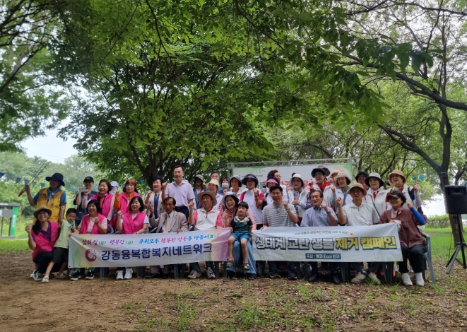 서울시의회 박춘선 의원, 광나루한강공원서 ‘우리동네 한강 가꾸기’ 활동 펼쳐
