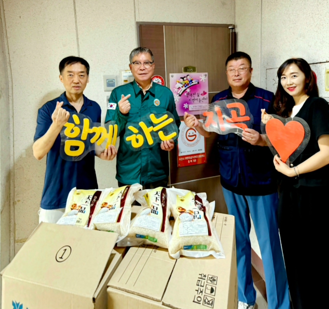 서산시 트랜시스 기탁물품, 관내 수해 주민 및 취약계층 전달 
