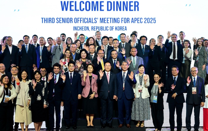 유정복 인천시장 ‘APEC 2025 KOREA 제3차 고위관리회의 ’만찬 개최