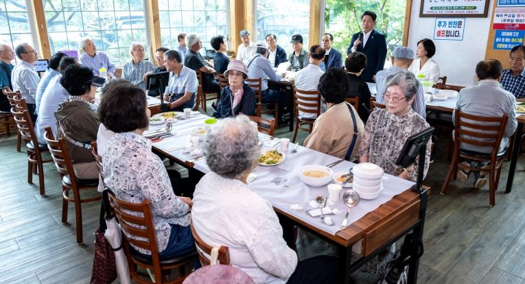 제천시, 제80주년 광복절 맞아 광복회원과 오찬 간담회 개최