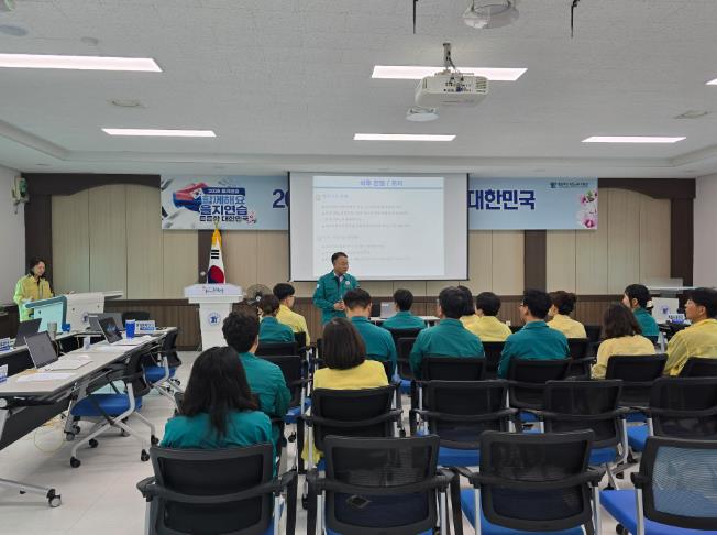 옥천교육지원청, 8월 18일~21일 을지연습 본격 실시