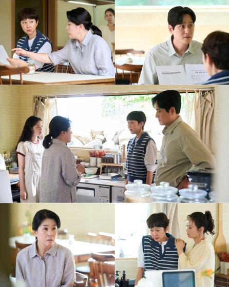 '첫, 사랑을 위하여' 염정아, ‘엄마 모드’ 김미경 오지랖·잔소리에 불편 기색 포착!