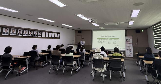 아산시보건소, 갱년기 한방교실 2기 '한의사 초청 강의' 성료