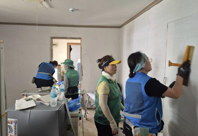 서산시, 집중호우 30일 후, '시민 일상 회복 속도'