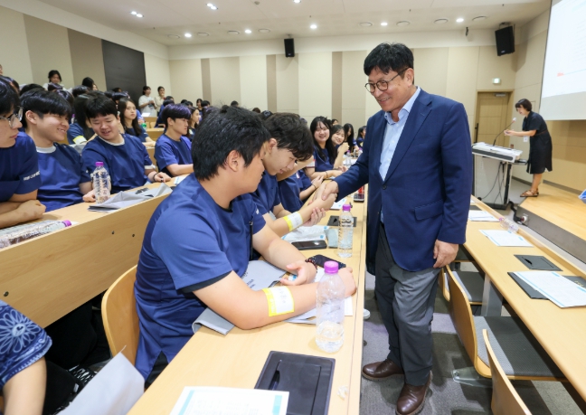 도성훈 인천광역시교육감,  미래 건강인재 양성 위한 간호 체험 교육 참석