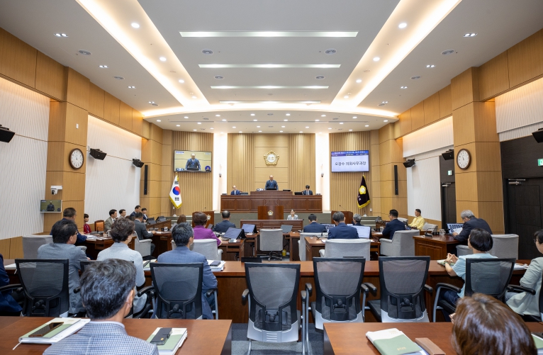 제346회 해남군의회 임시회 개회