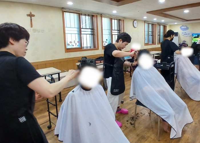 대한미용사회 영천시지부, 재능기부 봉사활동 펼쳐