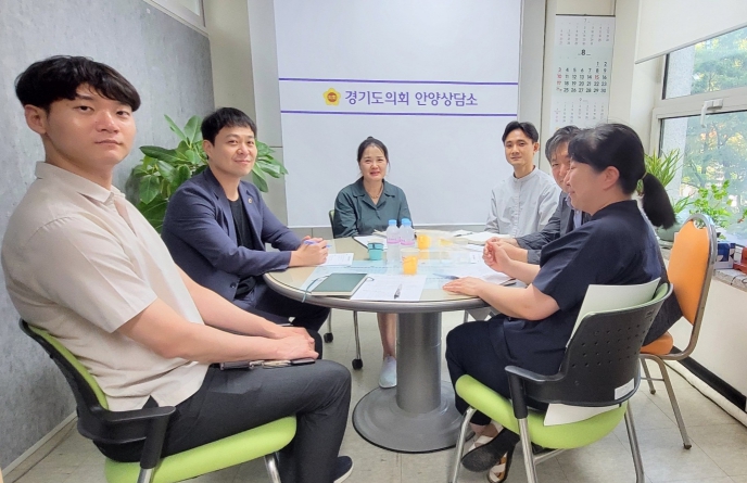 경기도의회 유영일부위원장, “ 안양 연현공원 조성사업관련 업무보고 가져”