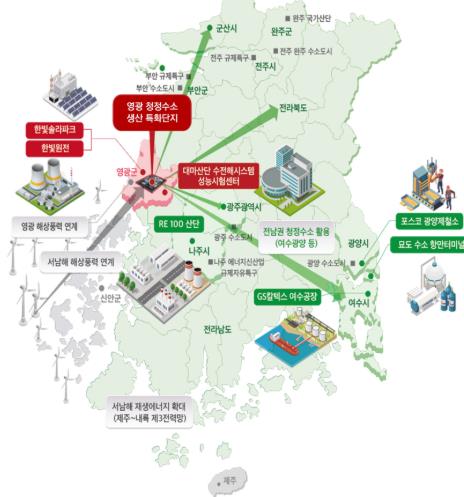 전남도, 2조7천억 ‘국가 수소특화단지’ 도전