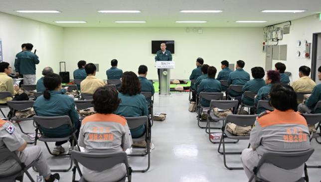 동두천시, 주민들과 함께 민방위 대피 훈련 실시
