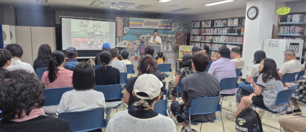 김호연 작가, 화순열린도서관 독자들과 따뜻한 만남