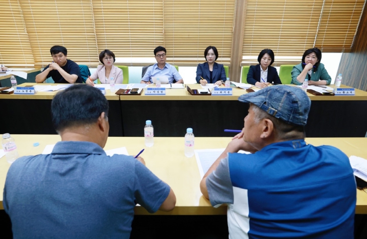 광주시의회, 택시승강장 개선 위한 간담회 개최