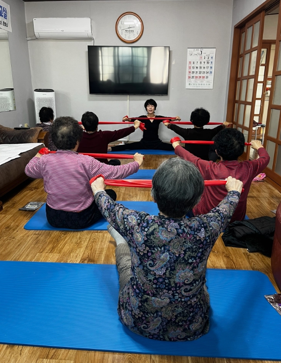 부여군보건소,  AI 분석으로 시니어 건강지표 개선 증명