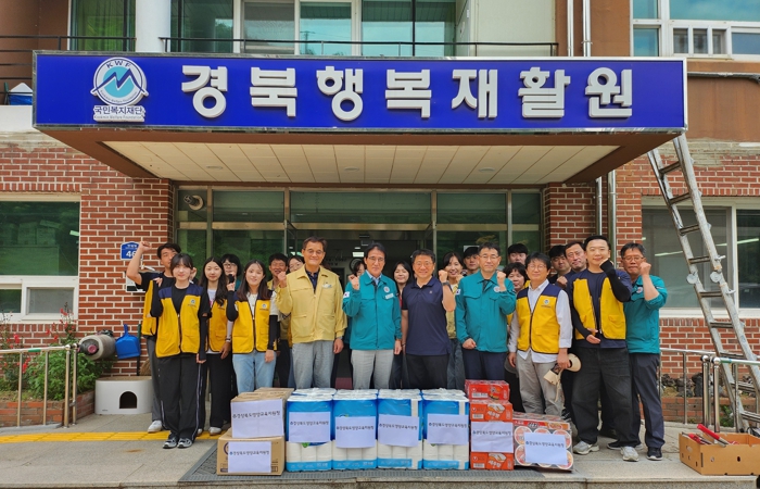영양교육지원청, 을지연습 대신 산불 피해지역 찾아 따뜻한 봉사활동 펼쳐