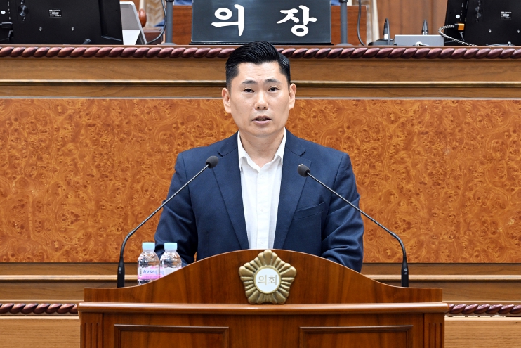 의정부시 김지호 의원 5분 발언에서, “호우 예비특보 단계 김동근 시장 폭탄주 지적...시민의 생명과 안전이 최우선”