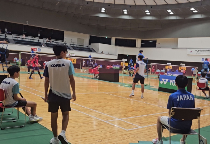 제주도교육청 제주제일중 배드민턴부, 일본서 열린 한‧일 청소년 스포츠교류전 참