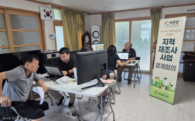대전 동구, ‘찾아가는 경계협의’… 지적재조사사업 주민소통 강화