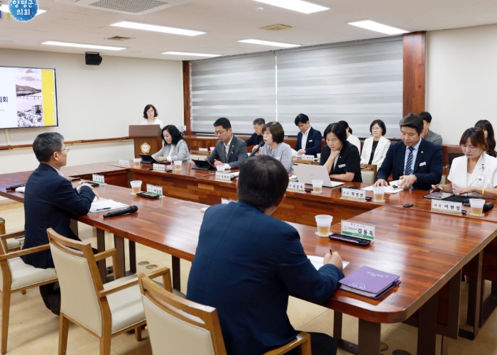 양평군의회, 매월 정책협의회 운영으로 군정 현안 수시 점검