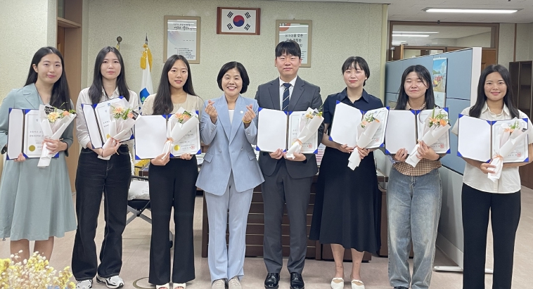 광주광역시동부교육지원청, 신규 교사 임명장 수여