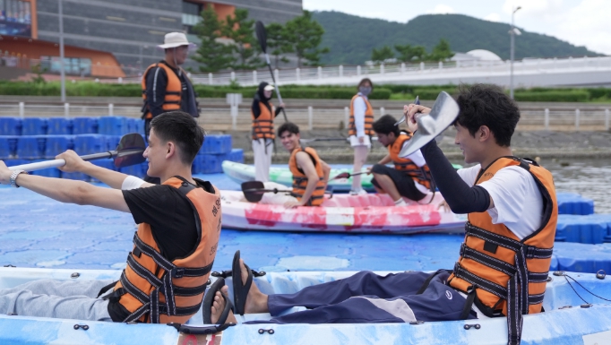 전남대 글로벌교육원, 유학생 참여 ‘해양체험’ 진행