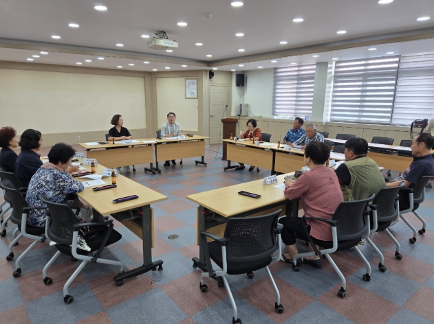 서천군 기산면 솔바람공동체후원회, 2차 회의 개최 